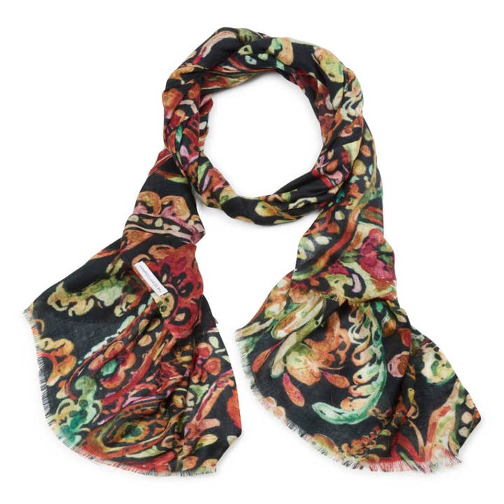 Sciarpa in lana Merino Celia per la vendita all'ingrosso da parte di The Scarf Company