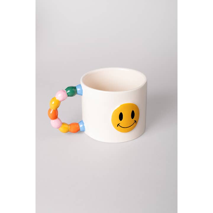 Ban.do - Wholesale Coffee Mug - Novelty Ceramic Mug, Smiley Face