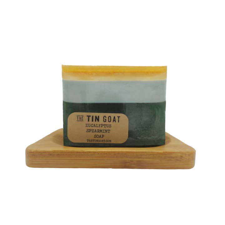 The Tin Goat - Wholesale Bar Soap - Eucalyptus Spearmint Soap1