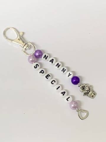 Special Nanny Keychain for wholesale by The Little Bit Personal Co