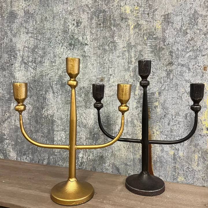 VINTAGE STYLE CANDELABRA for wholesale by Vagabond Vintage