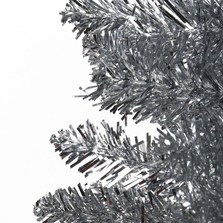 National Tree Company - Wholesale Artificial Christmas Tree - 6 ft. Tinsel Collection Silver Tree3