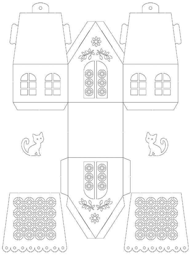 URSUS® / Buntpapierfabrik Ludwig Bähr GmbH & Co. KG - Wholesale DIY Craft Kit - “Crunchy House” gift box set5