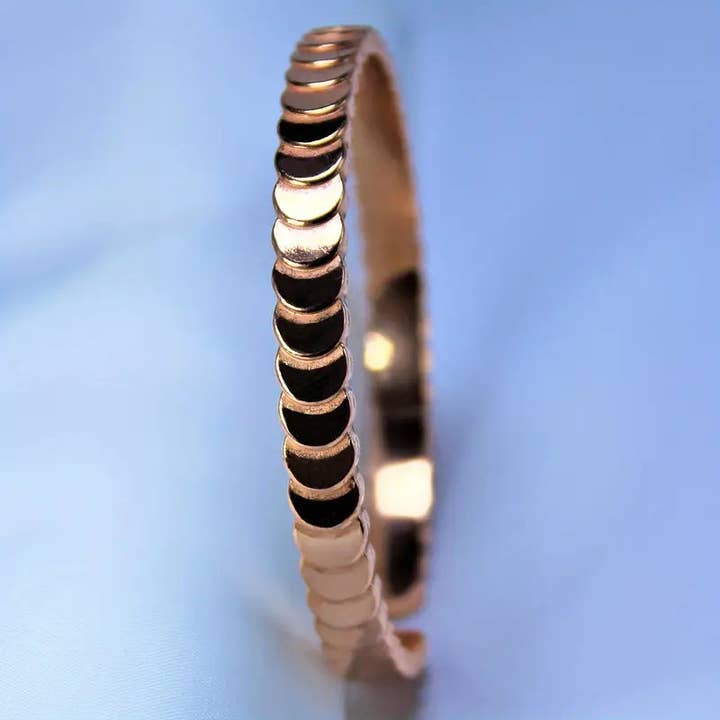 Huis Van Merken - Wholesale Cuff Bracelet - Elegant Copper Cuff Bangle – Boho Chic Pure Copper Wristlet for Women2