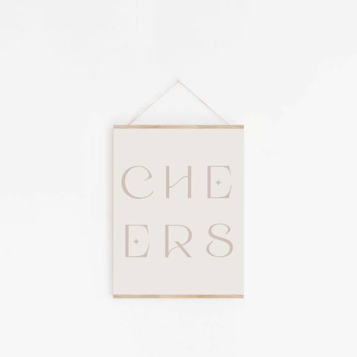 Blú Rose - Wholesale Art Print - Cheers Art Print