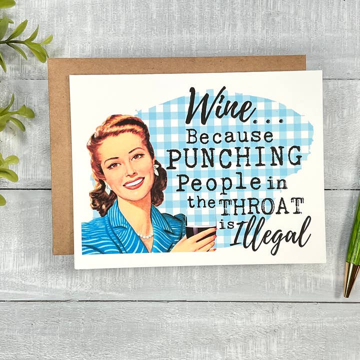 Throat Punch for wholesale by by Emily Young