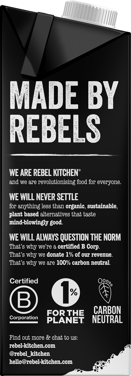 D·ORIGEN COFFEE ROASTERS - Vente Boisson végétale - Rebel Mylk - Lait d’avoine alternatif3