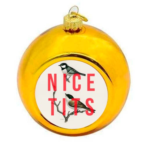 ART WOW - Venta al por mayor Adornos - Adorno navideño con bonitas tetas de The 13 Prints