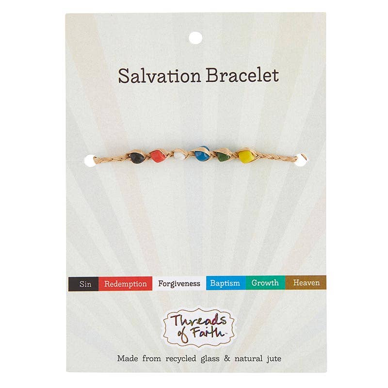 Faithworks by Creative Brands - Wholesale Beaded Bracelet - Salvation Bracelet1