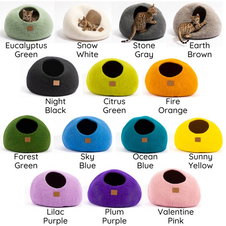 Largest Round Cat Cave for wholesale by Fuzzy cove