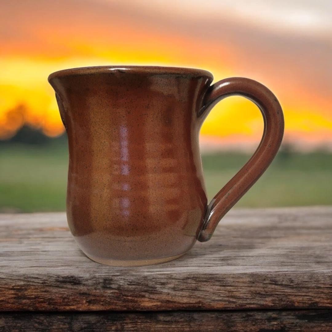 MudWorks Pottery - Wholesale Coffee Mug - Sunflower Mug3