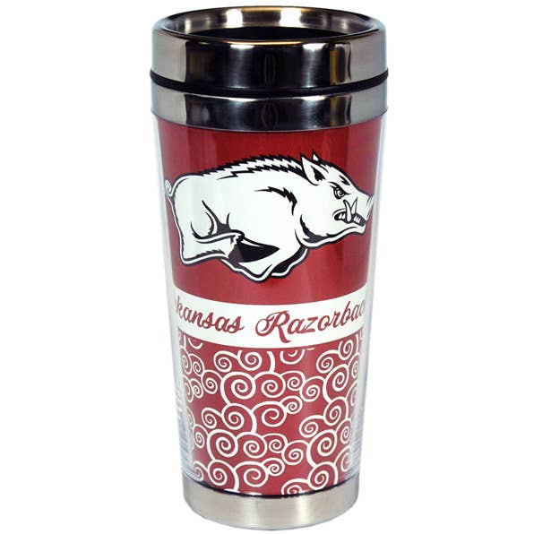 Arkansas Razorbacks Mug Travel Spiral for wholesale by Jenkins Enterprises