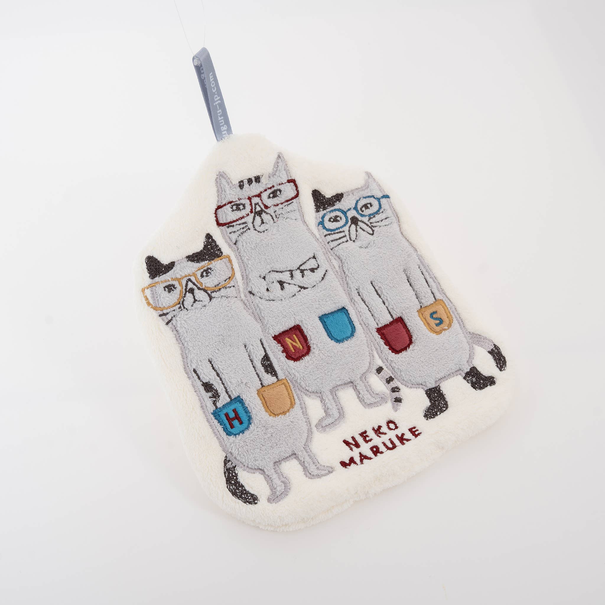 U PLUS INC - Wholesale Hand Towel - Whimsical Character Embroidered Quick-Dry Hand Towel5