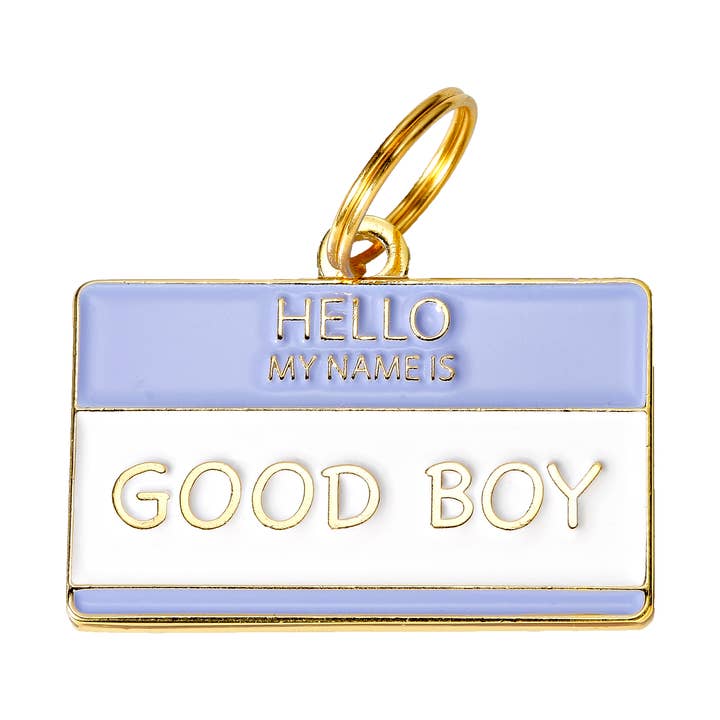 Good Boy Pet ID Tag for wholesale by Two Tails Pet Company