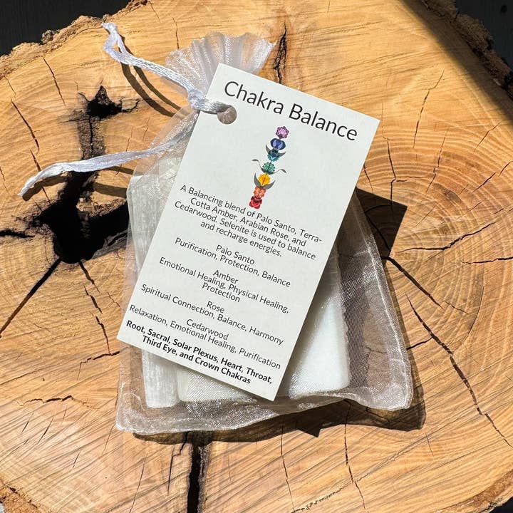 Smudge - Wholesale Bar Soap - Chakra Balance Body Soap and Stone Bundle1