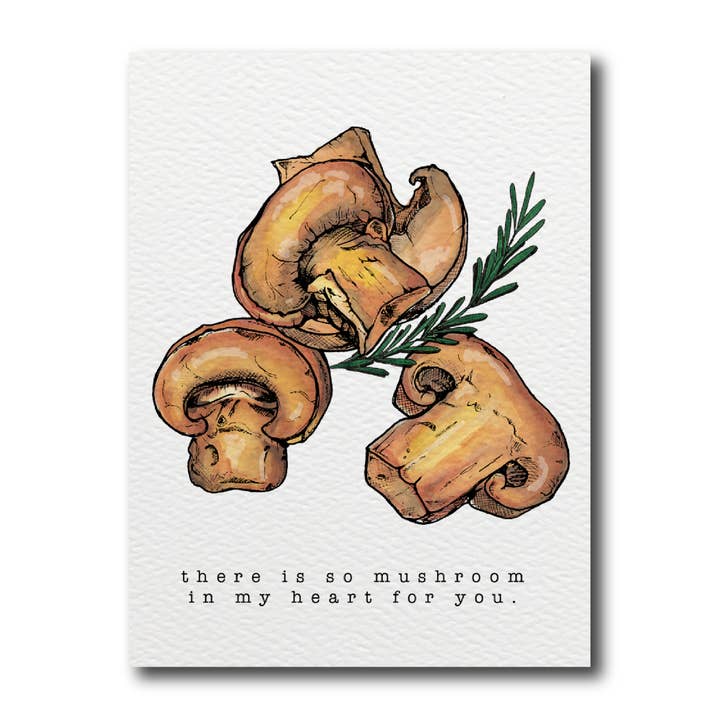 Also Pilz in meinem Herzen für den Großhandel von CARDS BY ALLIE