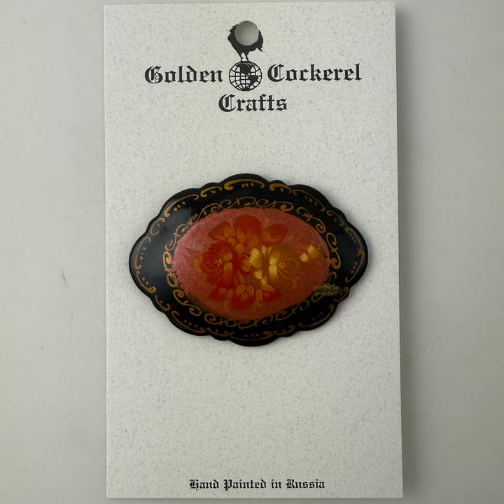 Golden Cockerel - Wholesale Brooch - Vintage Fancy Floral Brooch/Pin4