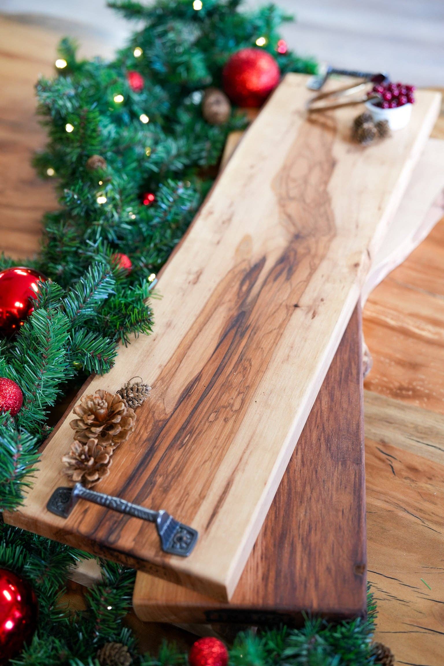 Tin Roof Kitchen & Home - Wholesale Cheese Board - Pecan Charcuterie Board18