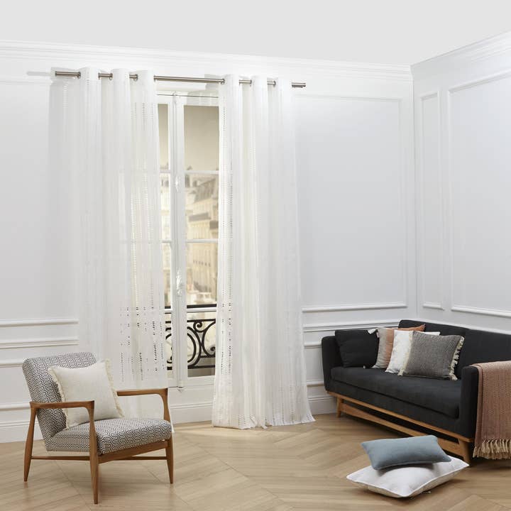 Sheer Curtain With Grommets Marlow for wholesale by Madura