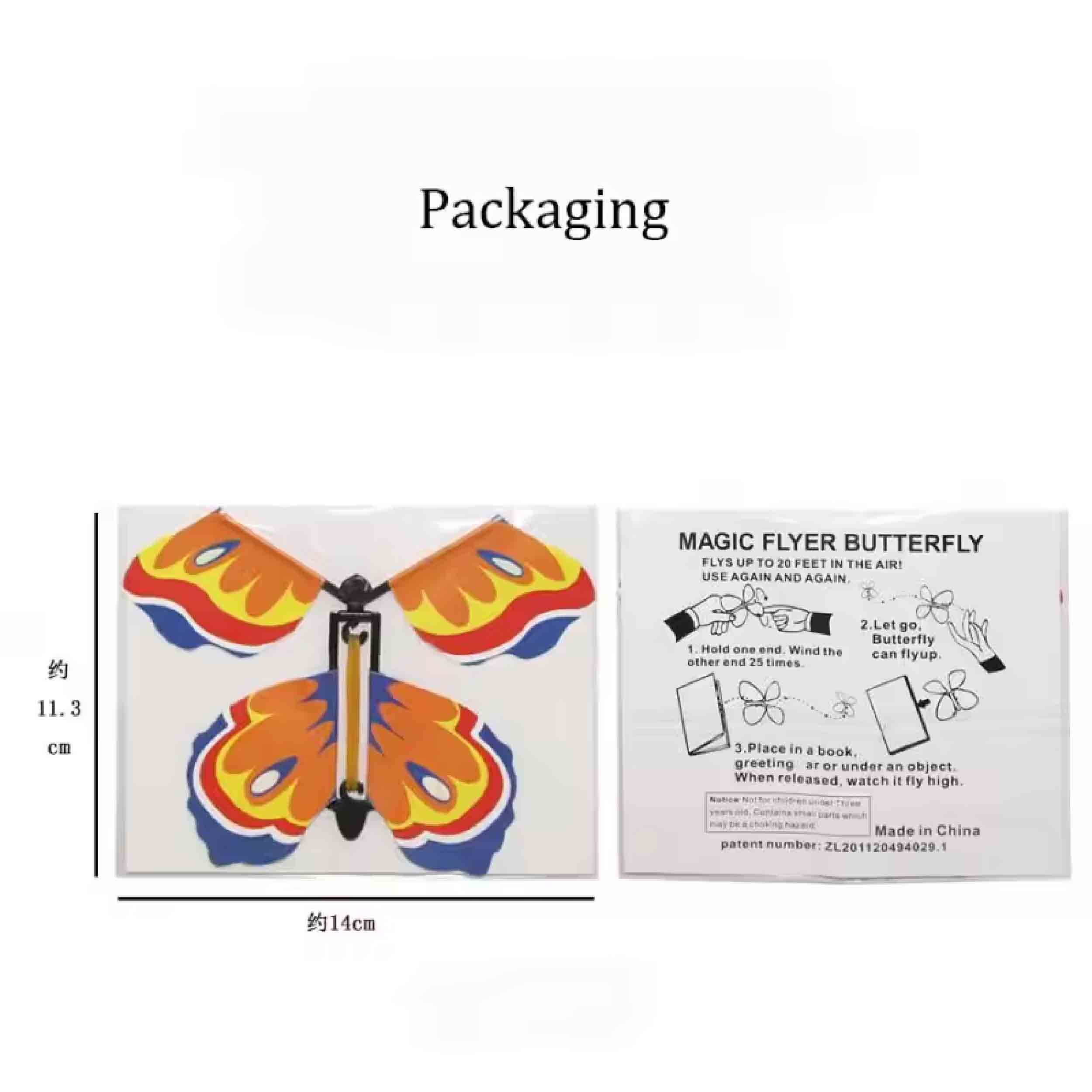 Toyarina - Vendita all'ingrosso Giocattolo a carica manuale - Bambini - Giocattolo Flying Butterfly Band - Ritorno a scuola - all'ingrosso4