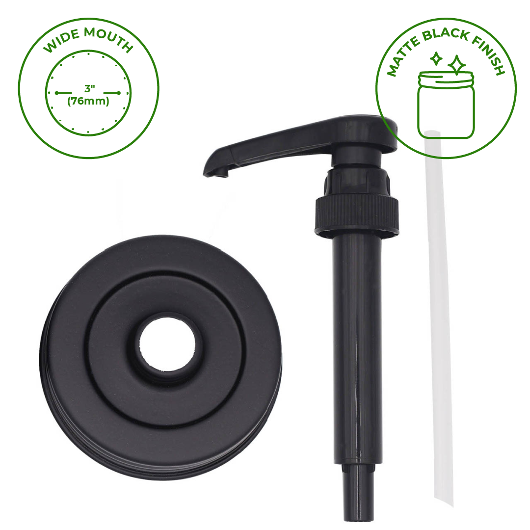 Mason Jar Lifestyle - Wholesale Kitchen Tool/Gadget - Food Grade Dispenser Pump for Mason Jars15