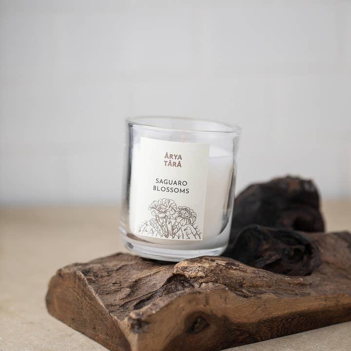 Arya Tara - Wholesale Jar/Filled Candle - Saguaro Blossoms Petite Candle | Votive gift from Arizona2
