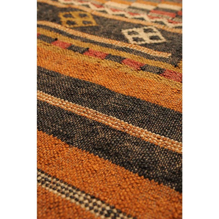 B A O B A B - Maison - Wholesale Area Rug - Ottoman Kilim Rug Wool and Jute Alexandria pattern 150x210cm2