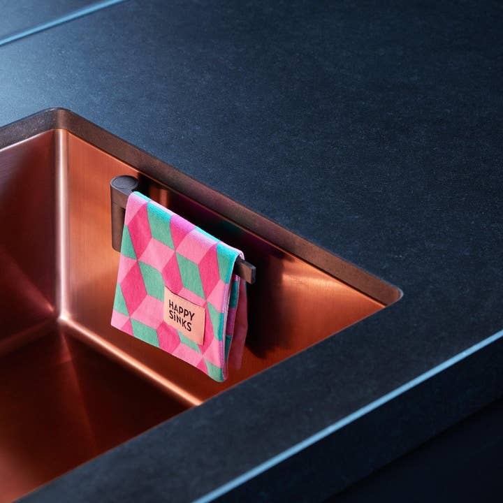 HAPPY SiNKS - Wholesale Kitchen Storage/Organizer - Magnetic Dishcloth Holder - Biocomposite1