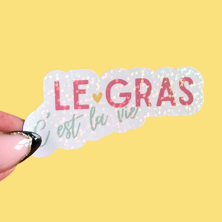 Adesivo - Il grasso è vita per la vendita all'ingrosso da parte di Atelier Naholi