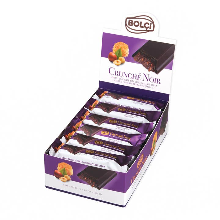 CENTRO DOLCE FRIULI - Wholesale Chocolate Bar - Dubai dark chocolate and hazelnuts - bar - 30 g1