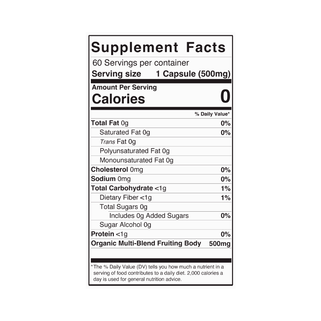 Magic Doze - Wholesale Oral Supplement/Vitamin - Multi-Blend Mushroom Capsules - Maintain by Magic Doze™4