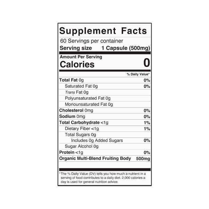 Magic Doze - Wholesale Oral Supplement/Vitamin - Multi-Blend Mushroom Capsules - Maintain by Magic Doze™4