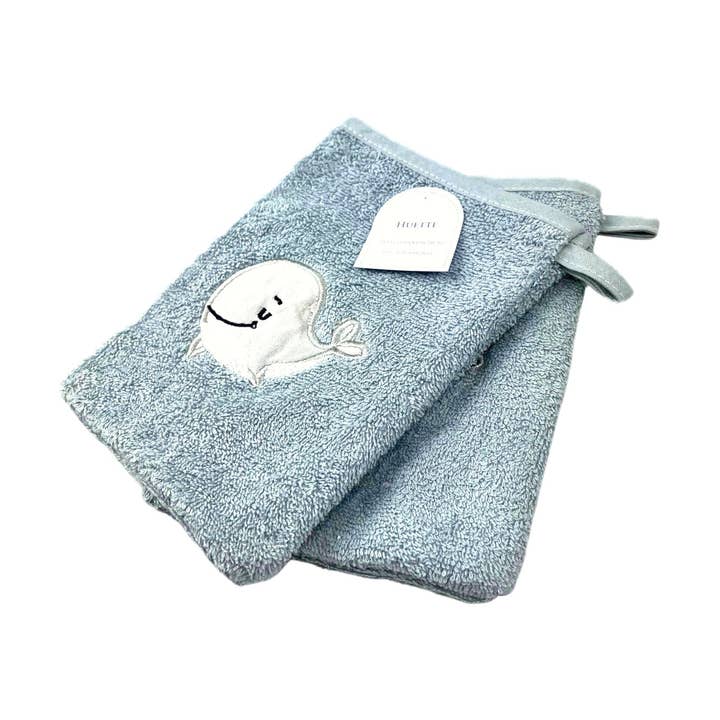 VewoTex - Wholesale Wash Cloth - Kids & Baby - 2-pack baby wash mitts » Set of 2 children's washcloths terry » 21 x 15 cm pure cotton » wash mitts1