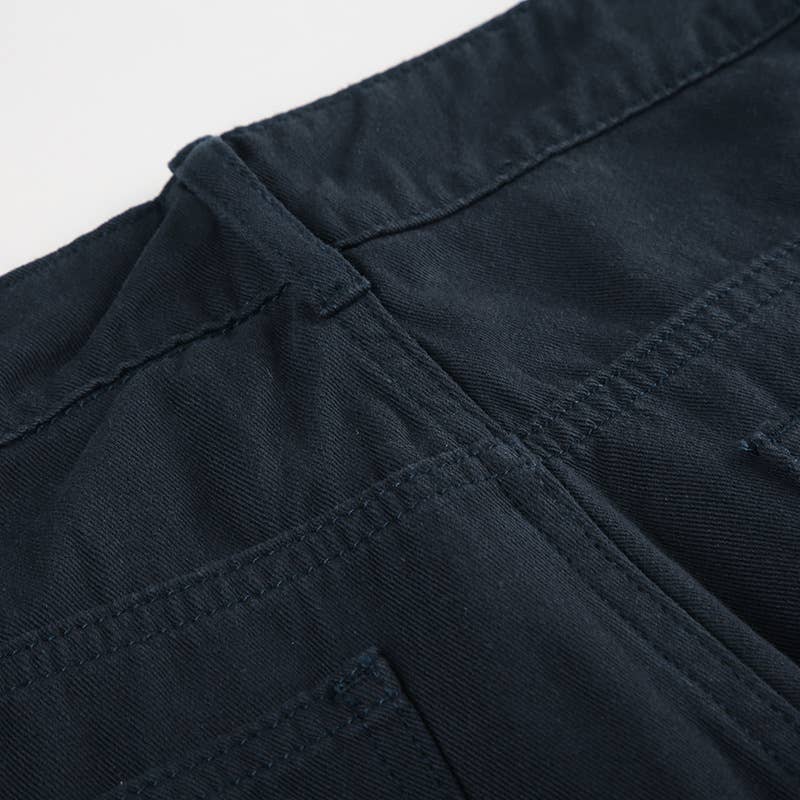 BLUE RIVET SPLIT LOW-RISE BAGGY DROP WIDE-LEG JEANS for wholesale on Faire8