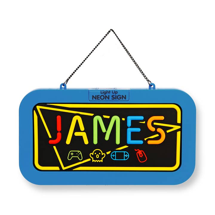 Neon Sign - James for wholesale by The H&H Group