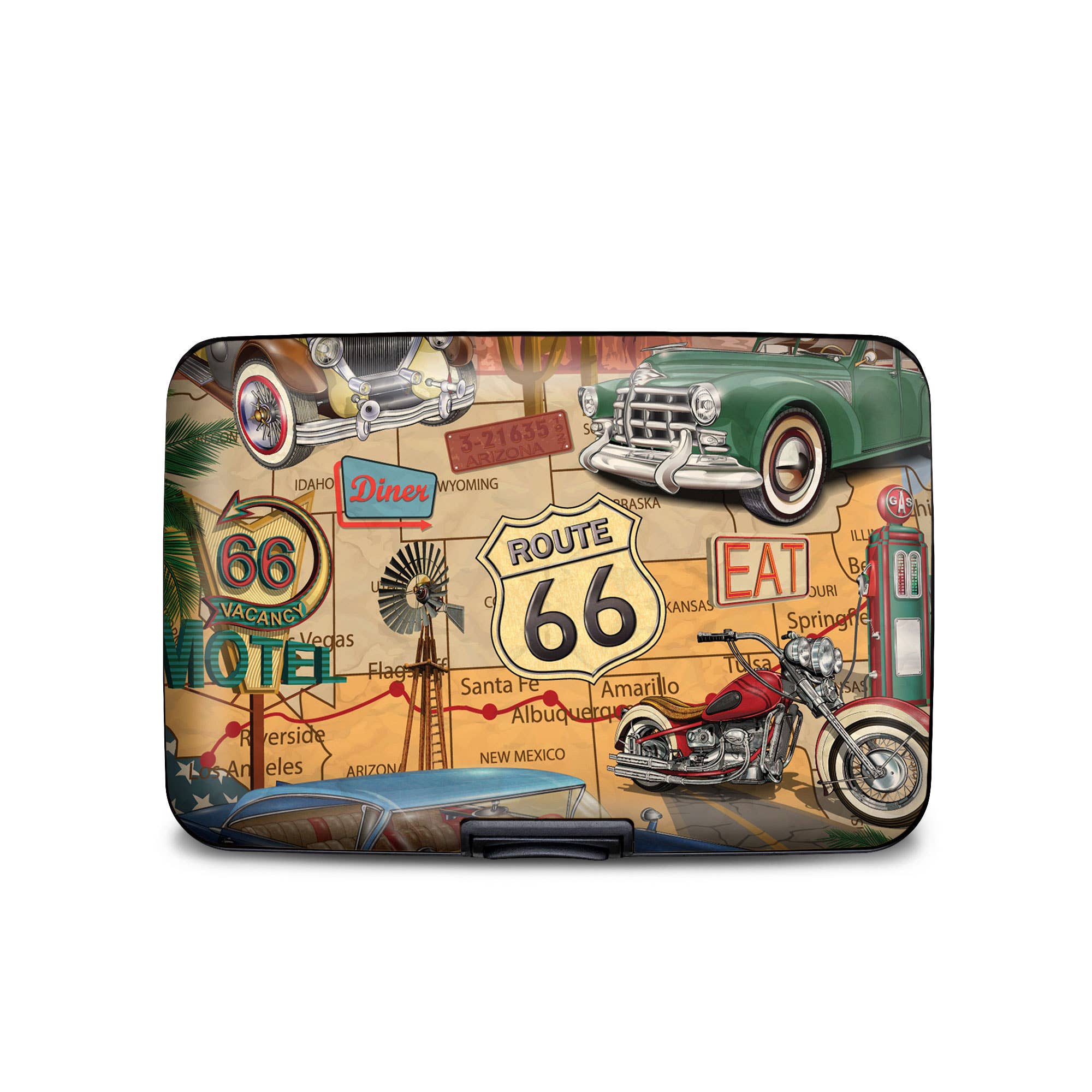 Monarque - Wholesale Wallet - Unisex - Route 66 Armored Wallet