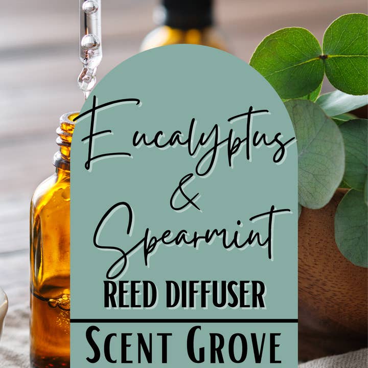 Scent Grove - Wholesale Reed diffuser - Eucalyptus & Spearmint Scented Reed Diffuser 200ml