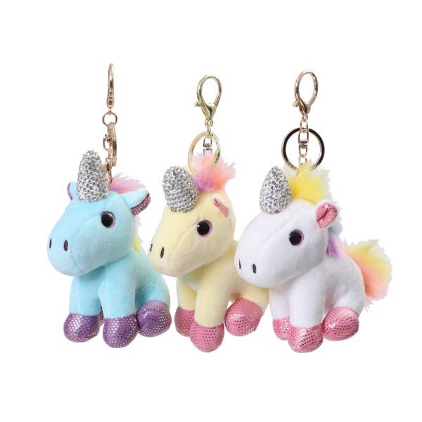 Nima Accessories Inc - Wholesale Keychain – Women's - Ladies Unicorn Keychain