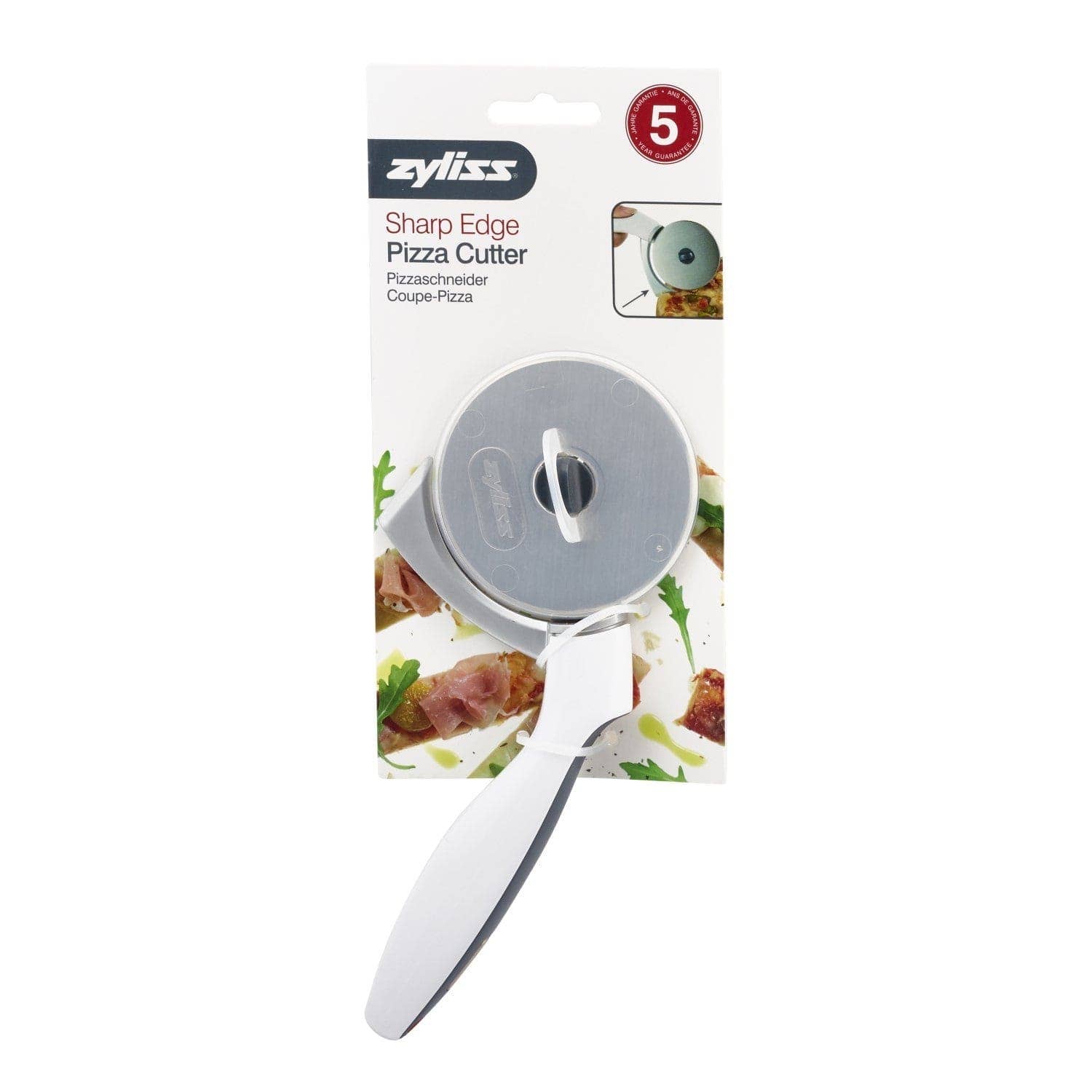 DKHB [Zyliss, Cole & Mason, Swissmar, AdHoc, Ken Hom] - Wholesale Pizza Wheel - Zyliss Sharp Edge Pizza Cutter5