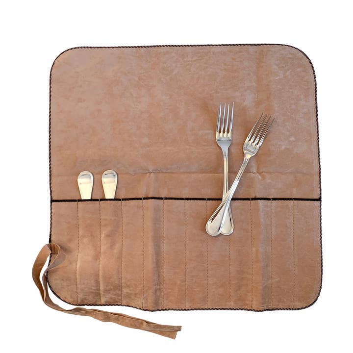 SILVER GUARD (CUTLERY ROLL - 12 TABLE FORKS) HAGERTY for wholesale by Hagerty