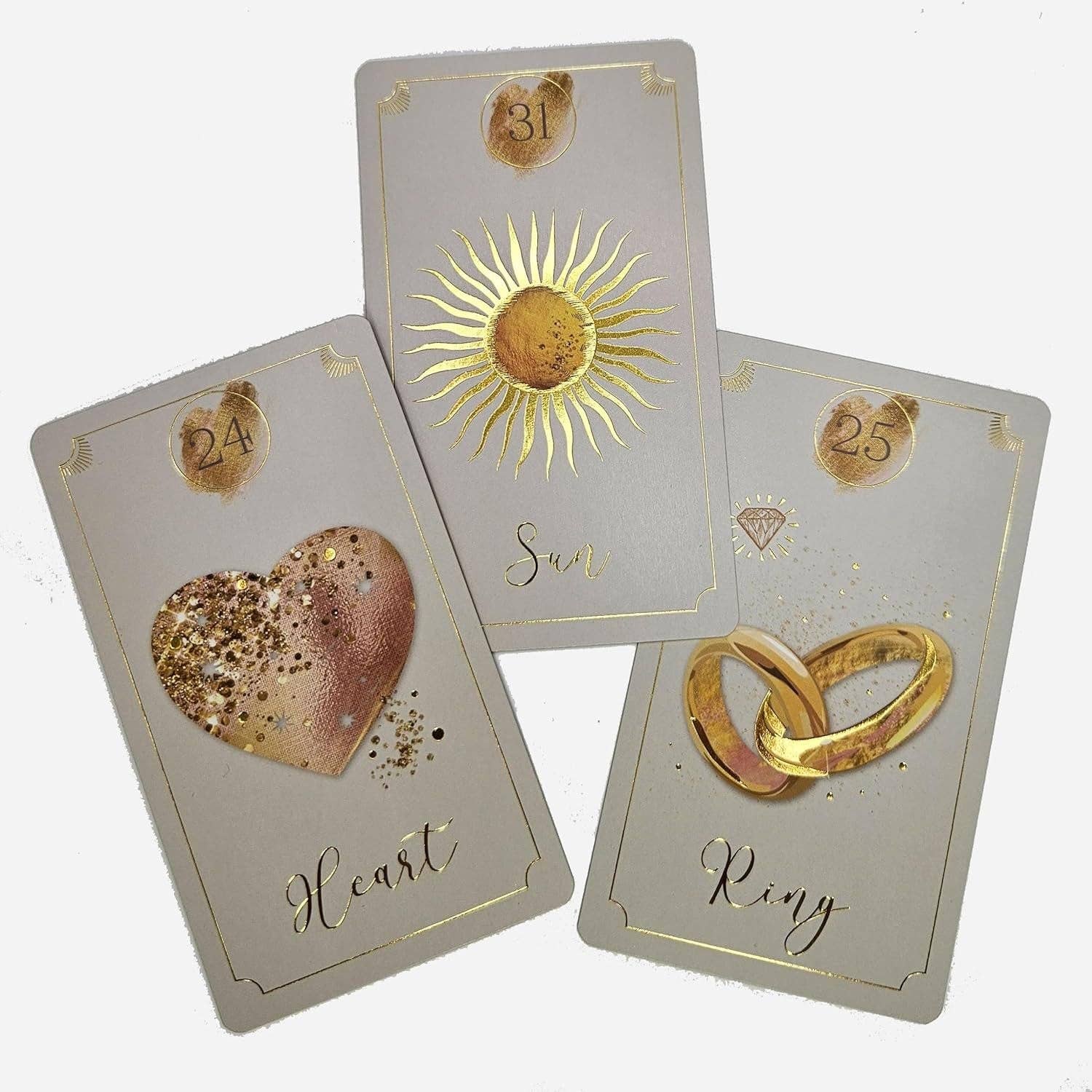 Cardshouse - Wholesale Tarot Cards - Azra’s Golden Lenormand Cards AGM4