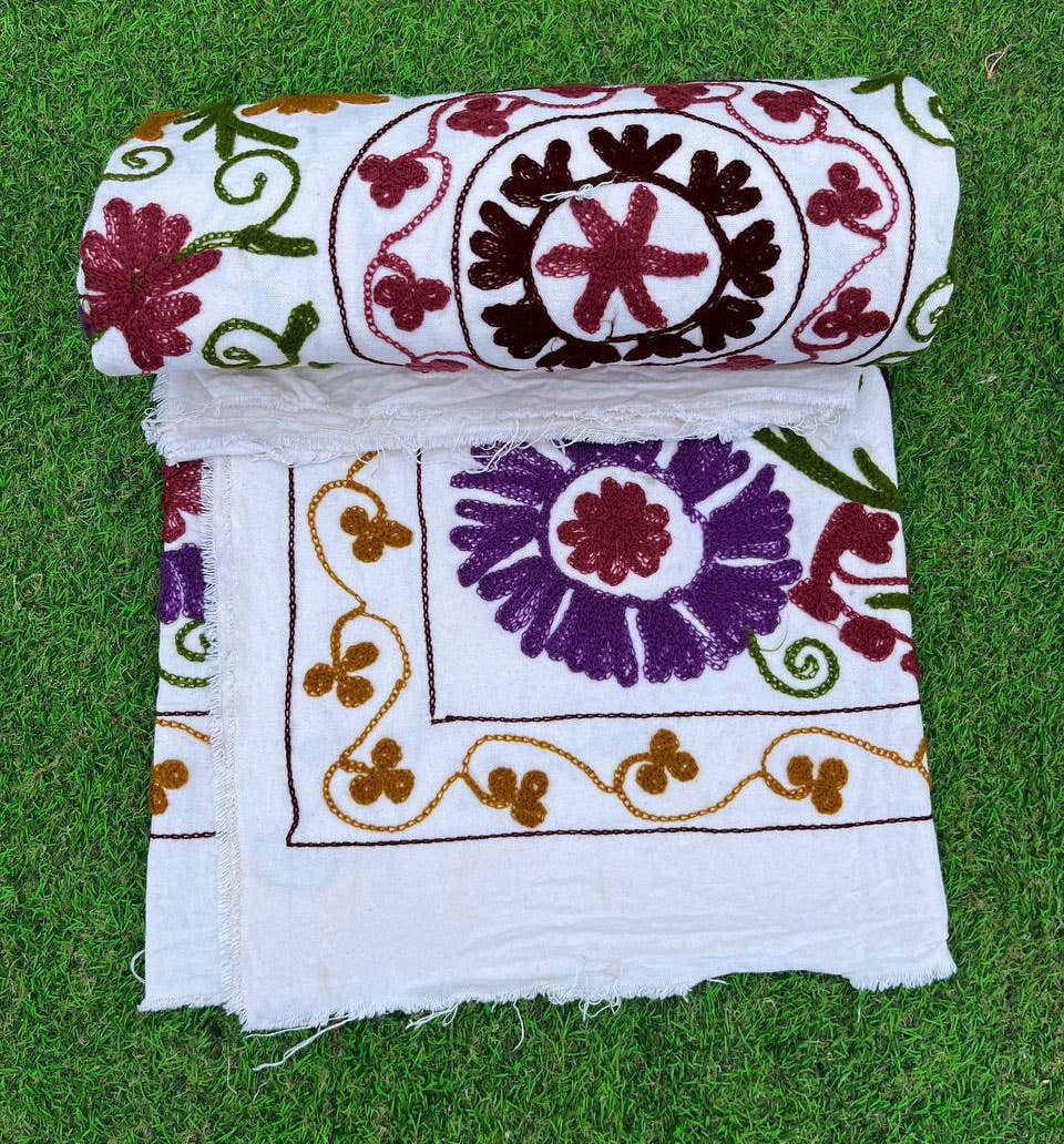 Bhawana Handicrafts - Wholesale Quilt - Unique Design Indian Cotton Handmade Bedspread Suzani Quilts3