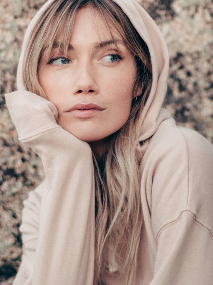 Almond Chateau Hoodie for wholesale by Graceful District