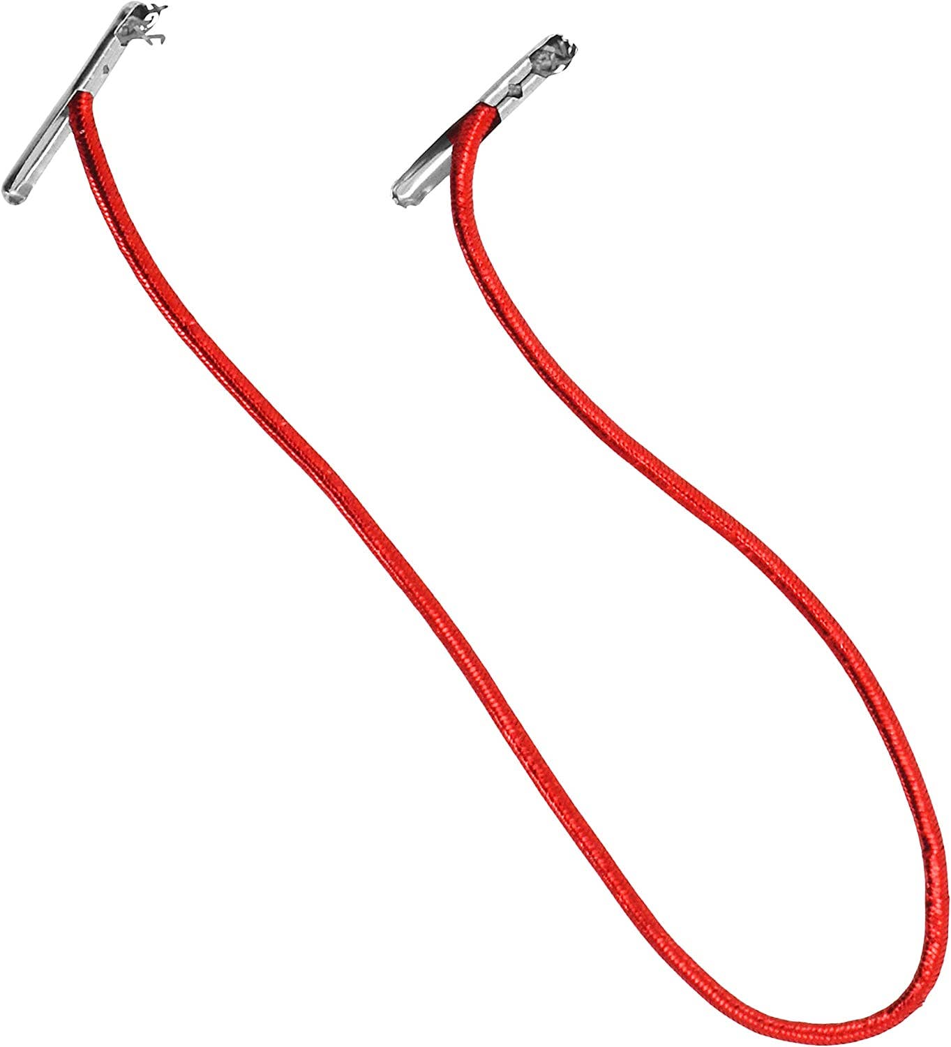 Mandala Crafts - Wholesale Craft Supplies - 9" Red Elastic Barbed Cord Stretch Loop Band 200 PCS2