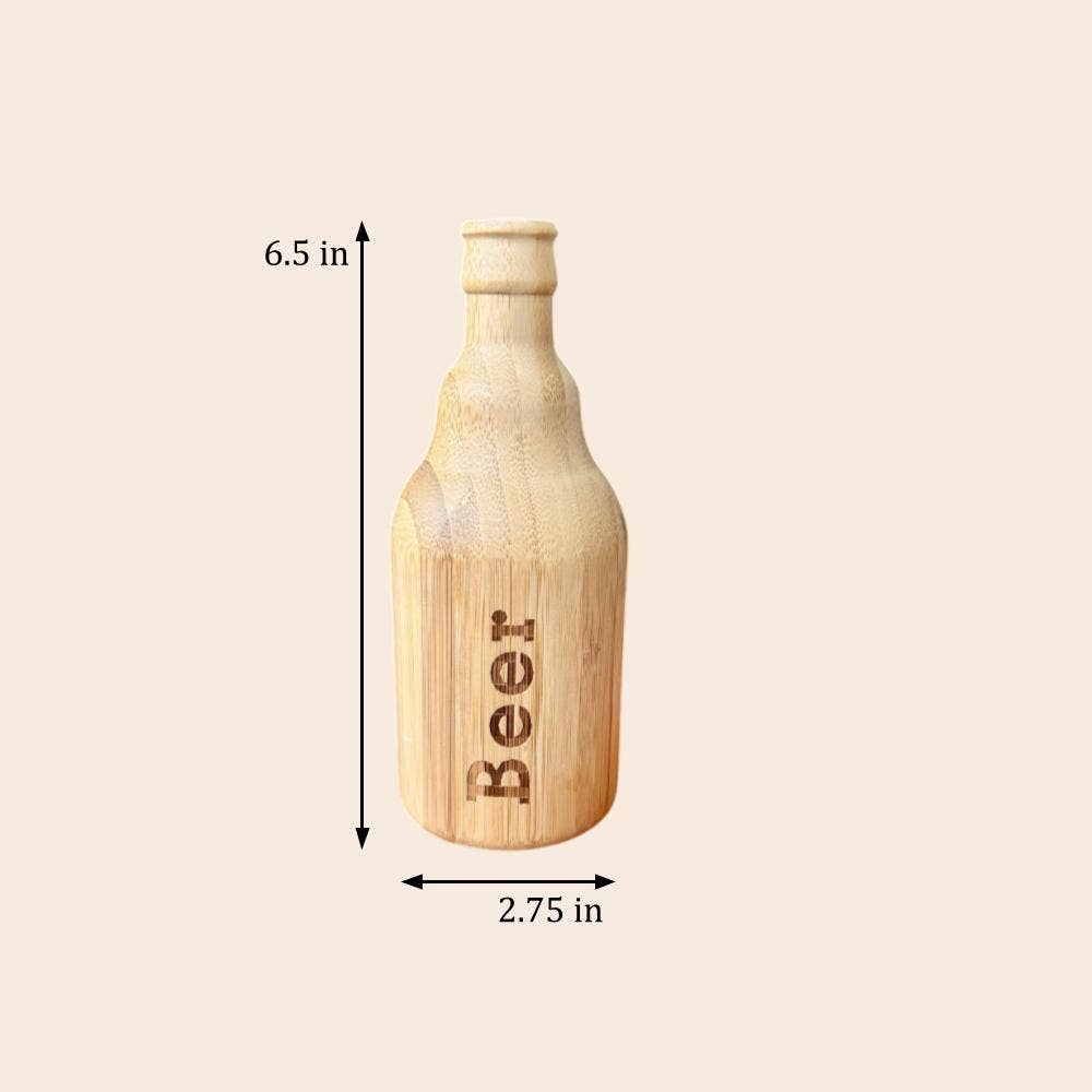 Bamboo Switch - Vente Ouvre-bouteille/tire-bouchon - Décapsuleur en bambou | Cadeau de Noël pour homme3