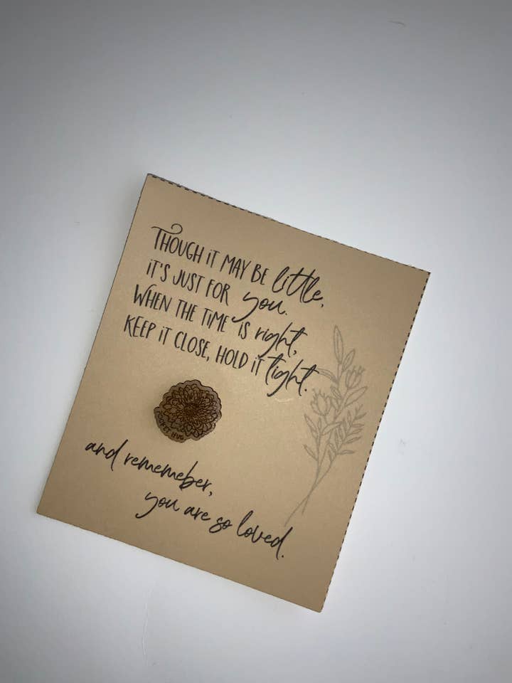 Flower Pocket Hug for wholesale by A Little Something