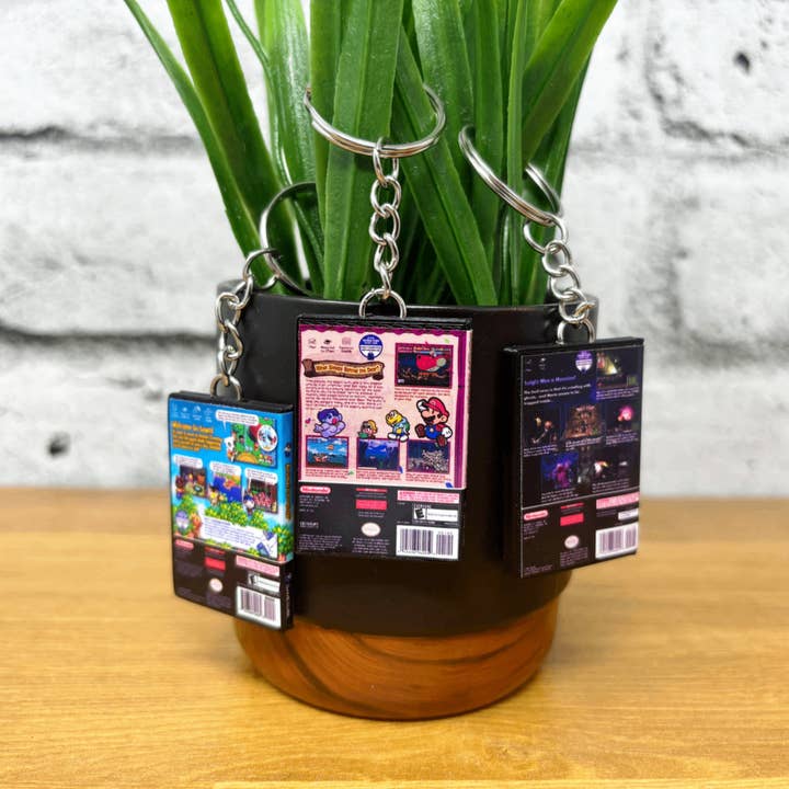 BitsyLabs - Wholesale Keychain - Unisex - Gamecube Game Case Keychain6