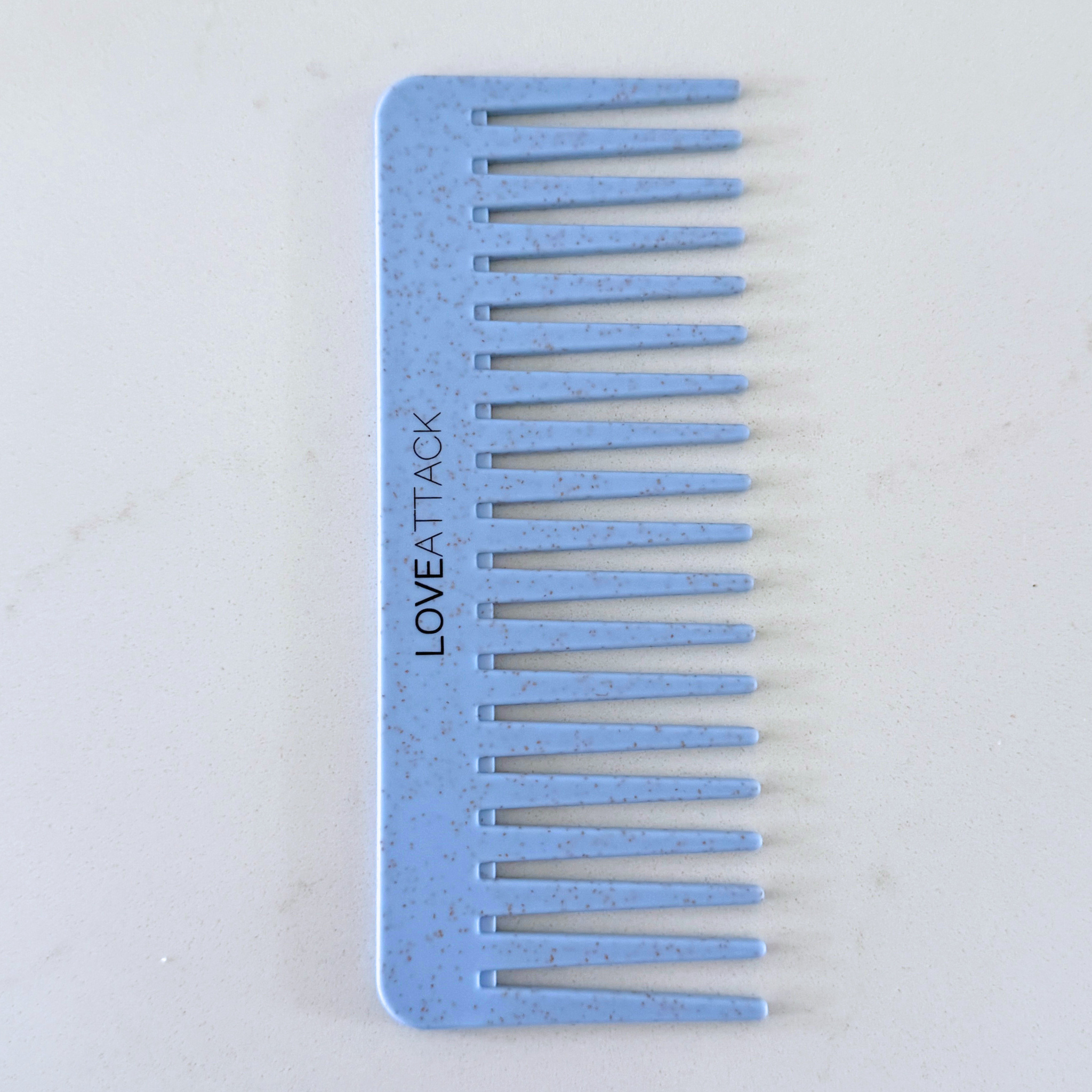 Love Attack - Wholesale Hair Brush/Comb - Wheat Straw Wide Tooth Wet/Dry Detangling Hair Combs3