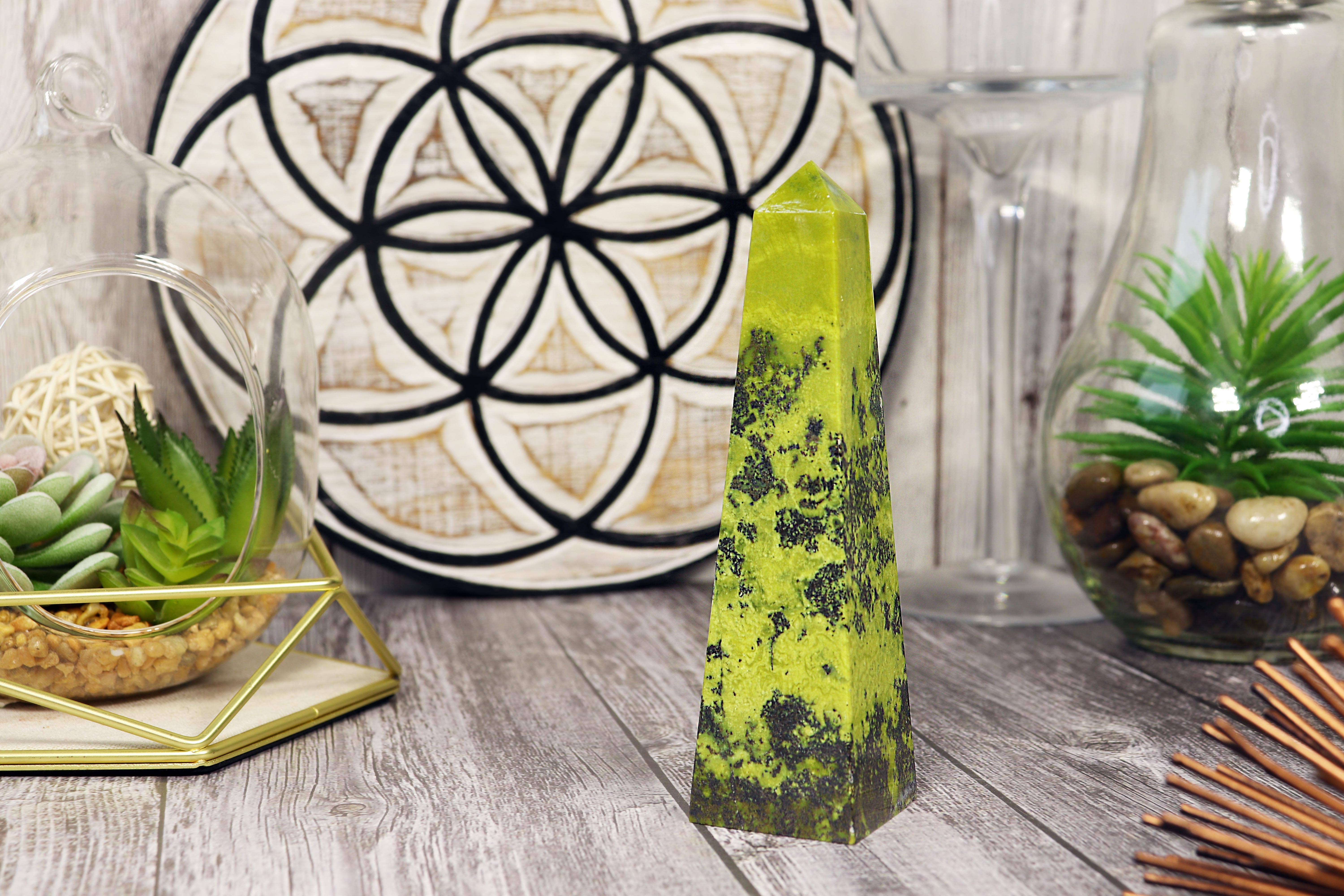 Natures Artifacts Inc - Wholesale Spiritual Stone/Crystal - Beautiful Serpentine Towers7