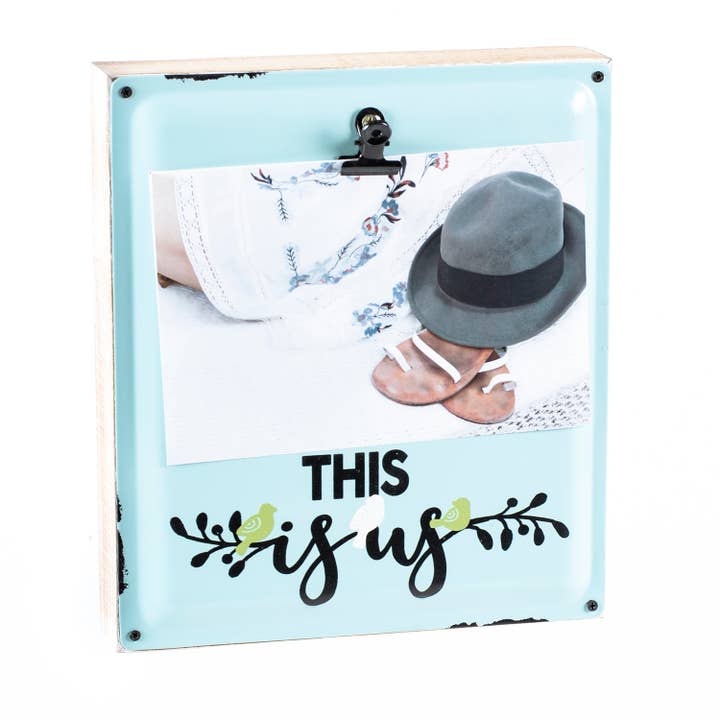 Wd & Mtl Photo Clip for wholesale by Oak Street Wholesale